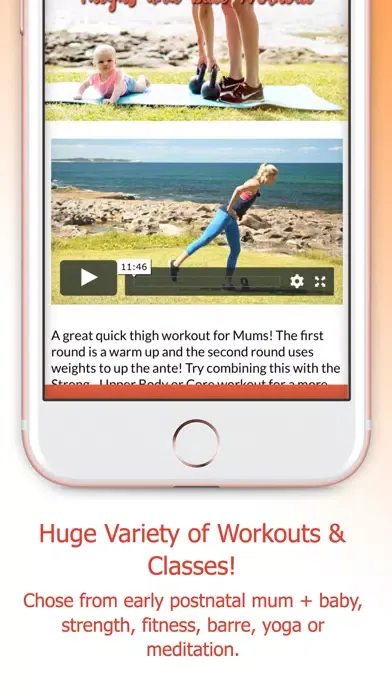 Tangkapan skrin Fit Mommy Project
