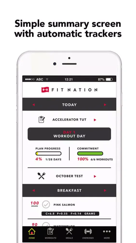 صور FitNation: Workout & Meal Plan