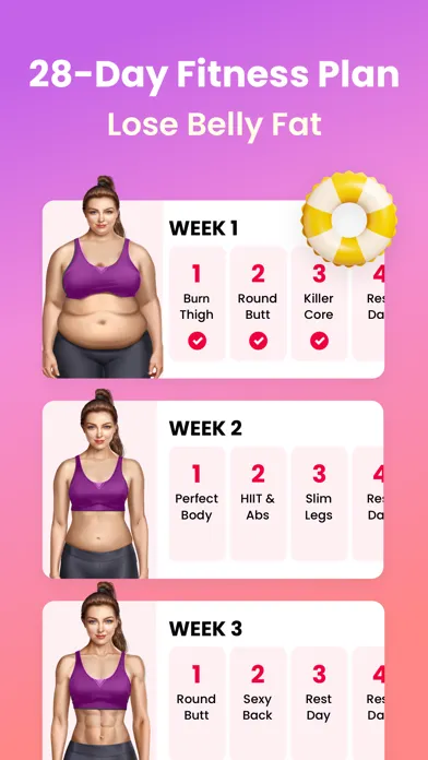 JustFit: Lazy Workout & Fit Ekran Görüntüleri