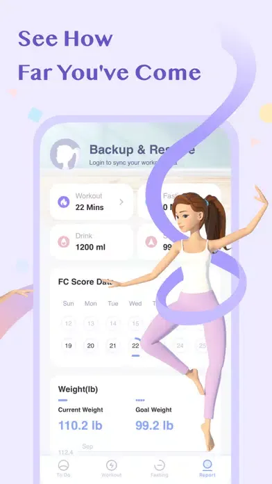 FitCycle - Fitness & Habits 스크린샷