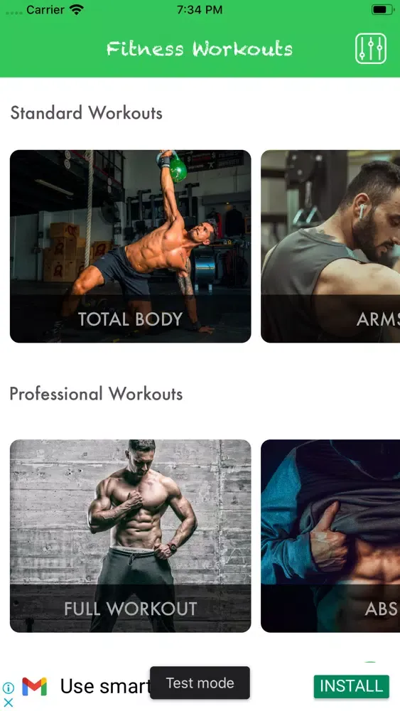 ภาพหน้าจอของ Daily Workouts for Fitness