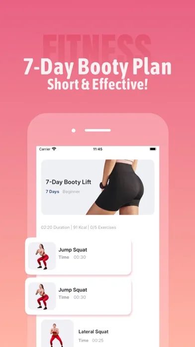 Ảnh chụp màn hình của Daily Fitness Home Workout