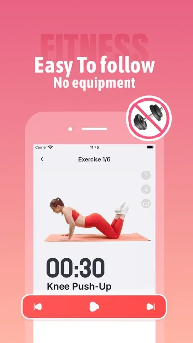 Ảnh chụp màn hình của Daily Fitness Home Workout