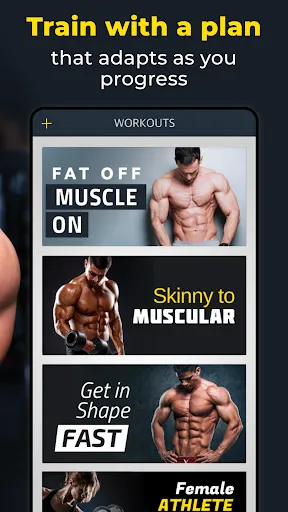 Gym Workout Planner & Tracker Screenshots