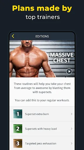 Gym Workout Planner & Tracker Screenshots