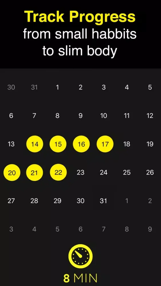 Capturas de tela do Lose Weight in 30 Days Fitness