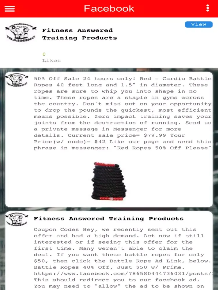 Fitness Answered Training iPad 應用截圖