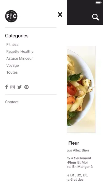 Fitness et Calories应用截图