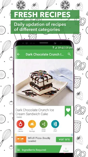 Tangkapan layar Food Book Recipes