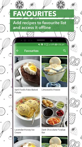 Tangkapan layar Food Book Recipes