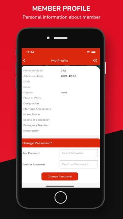 Captures d'écran de Fitness Fast Member