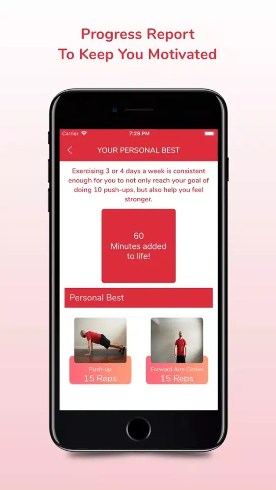 10 Weeks to 10 Push-ups 스크린샷