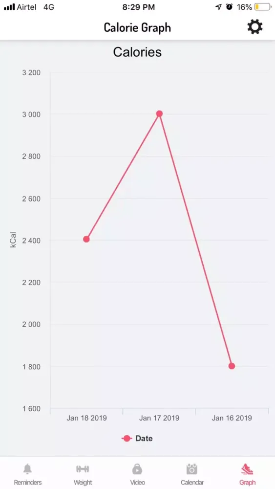 My Fitness Goals Screenshots