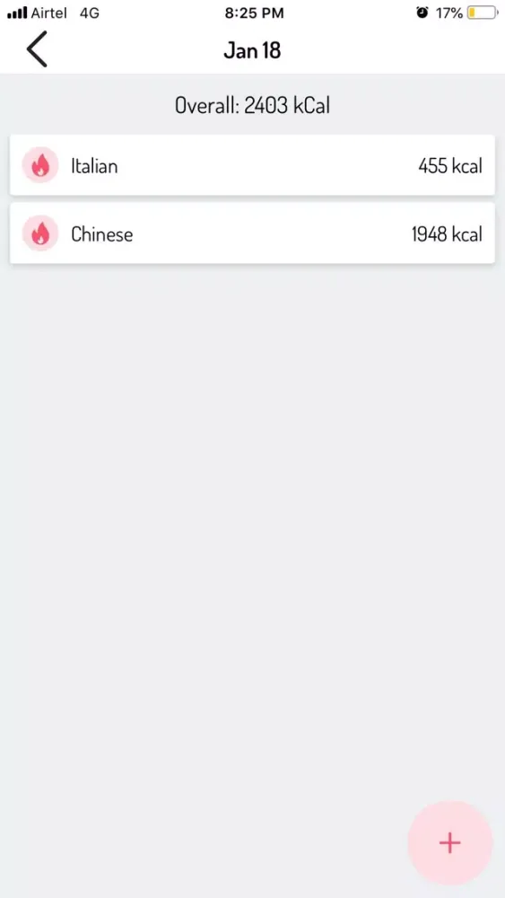 My Fitness Goals Screenshots