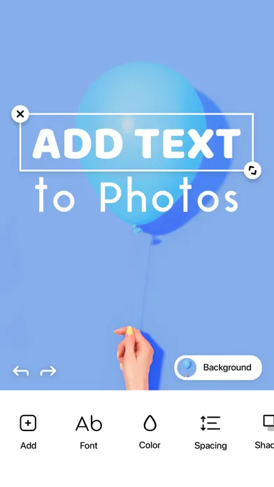 ภาพหน้าจอของ Art Word: Add Text to Photos