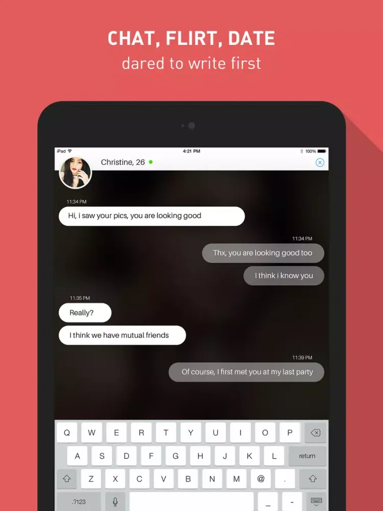 Captures d'écran de Pick Me - Dating App iPad 
