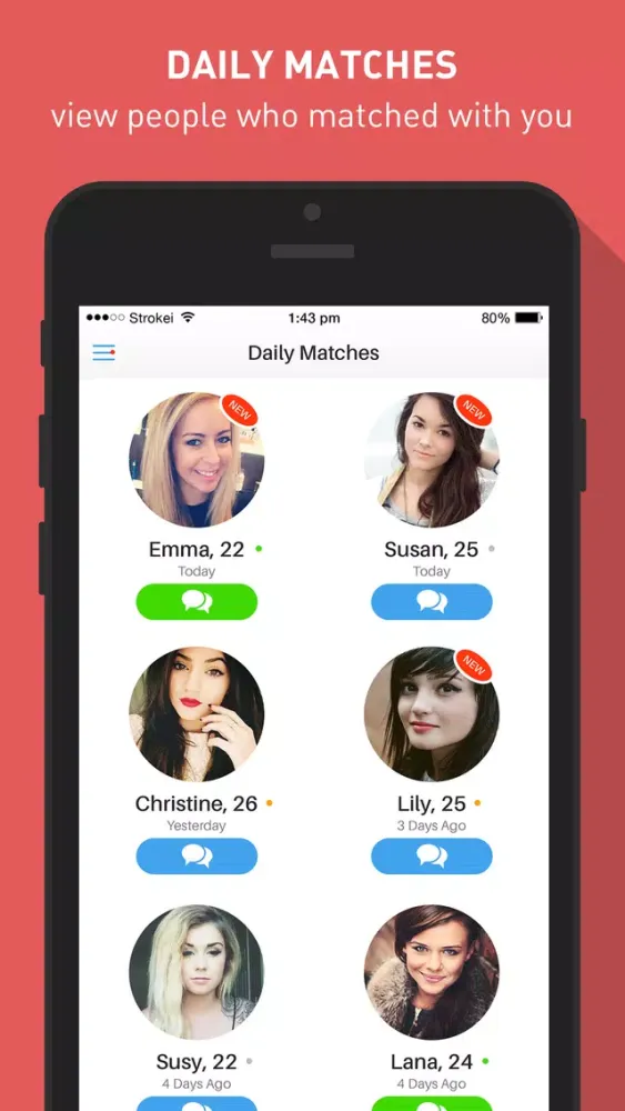 Captures d'écran de Pick Me - Dating App