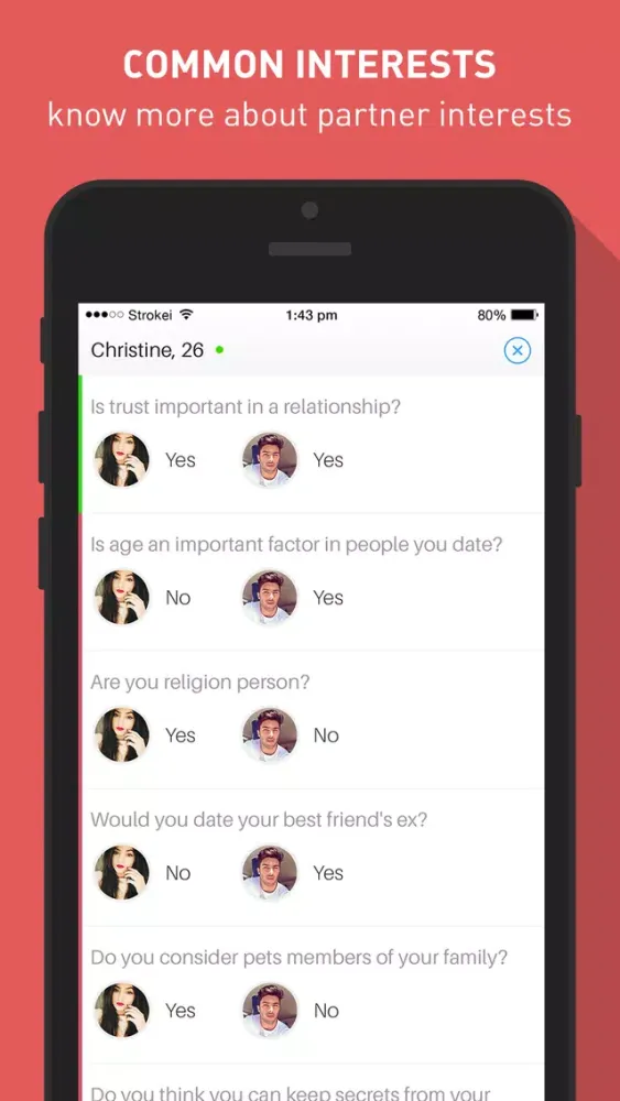 Captures d'écran de Pick Me - Dating App