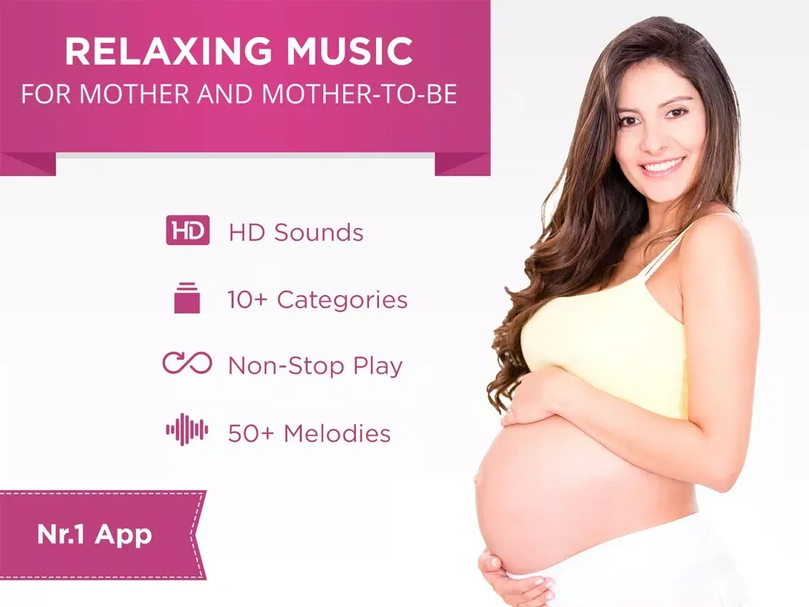 Pregnancy Music & Baby lullaby iPad  स्क्रीनशॉट