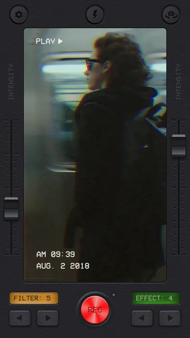 Capturas de pantalla de VHS Cam: Vintage Video Filters