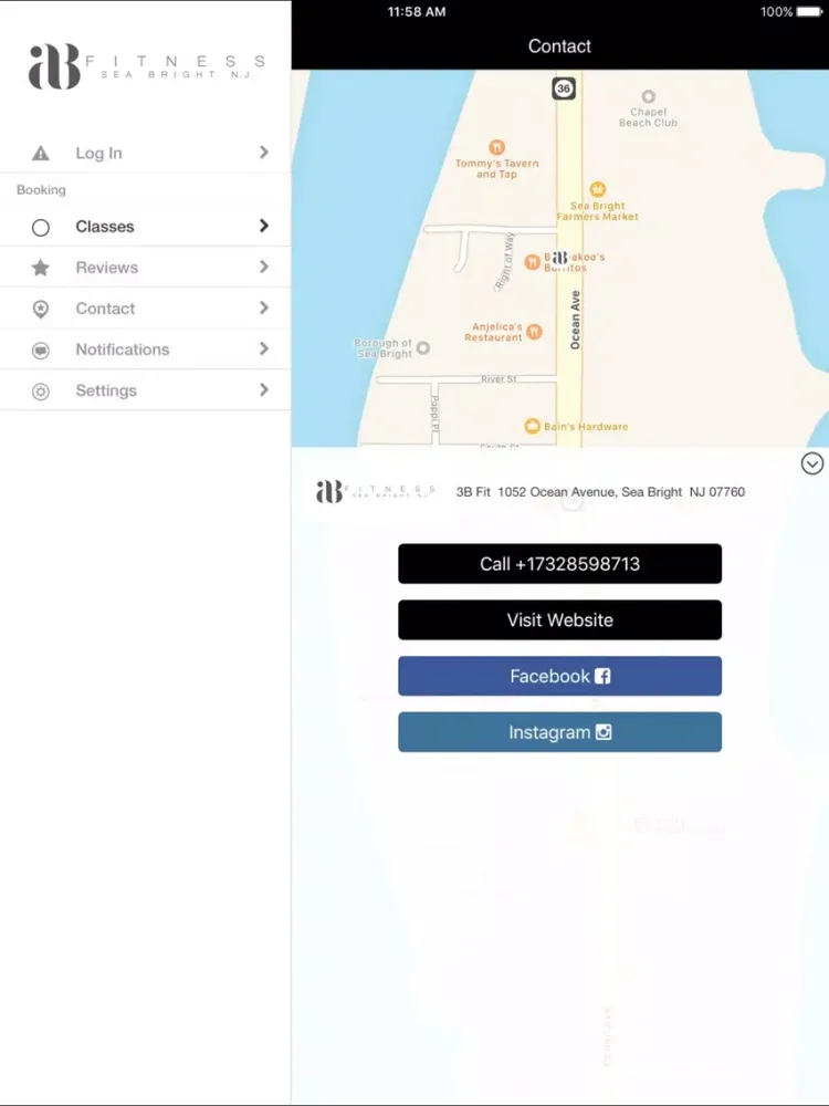 Capturas de pantalla de AB Fitness - Sea Bright, NJ iPad 