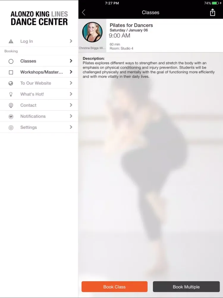 Скриншоты Alonzo King LINES Dance Center iPad 