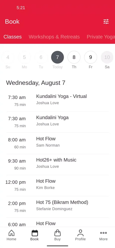 Anchorage Yoga应用截图