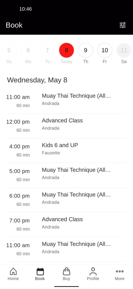 Andrada Muay Thai Screenshots