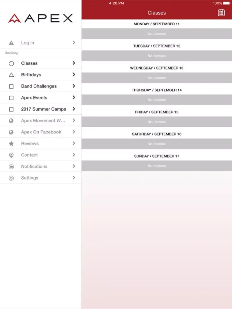 APEX School Movement San Diego iPad  Ekran Görüntüleri