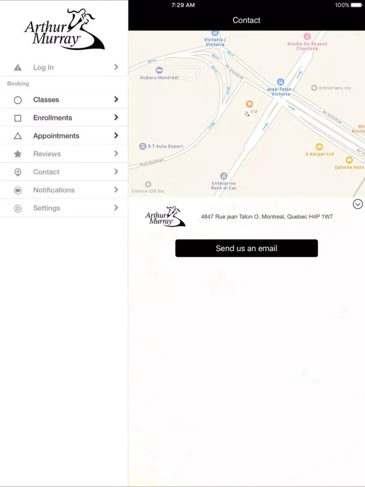Arthur Murray Dance School iPad  स्क्रीनशॉट