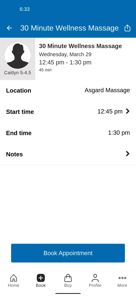 Zrzuty ekranu Asgard Massage