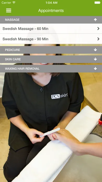 Screenshot di Audrey O’Hara Spa Studio