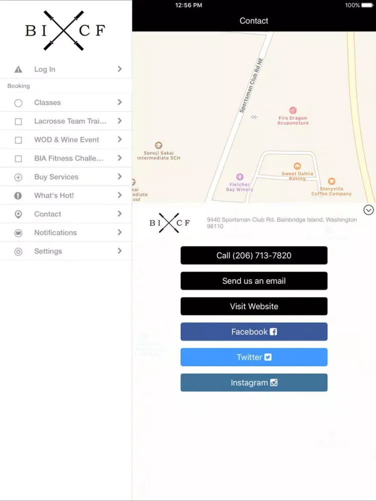 Bainbridge Island CF iPad  سکرین شاٹس