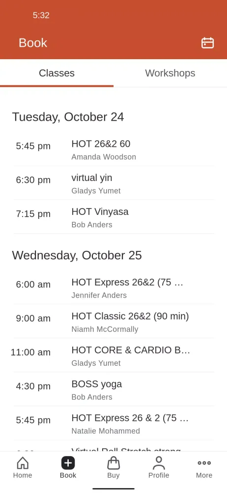 Скриншоты Baltimore Hot Yoga & Wellness