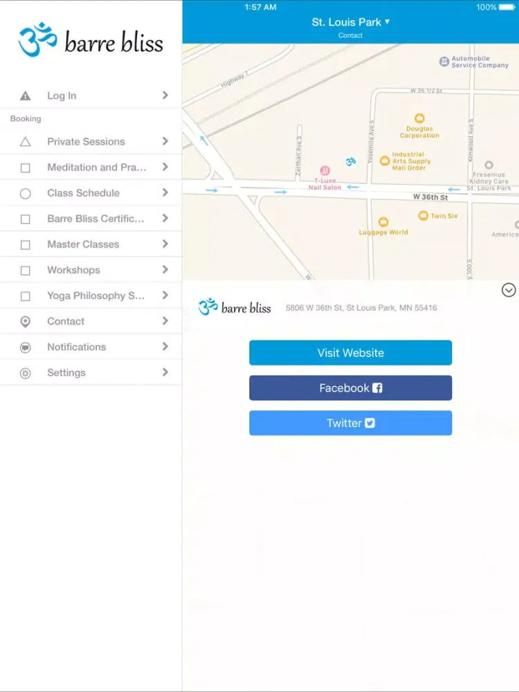 Скриншоты Barre Bliss Studio iPad 