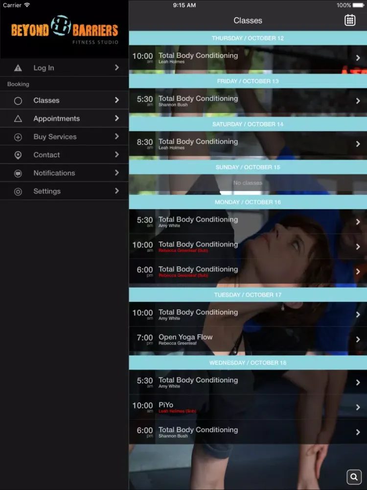 Capturas de tela do Beyond Barriers PT iPad 