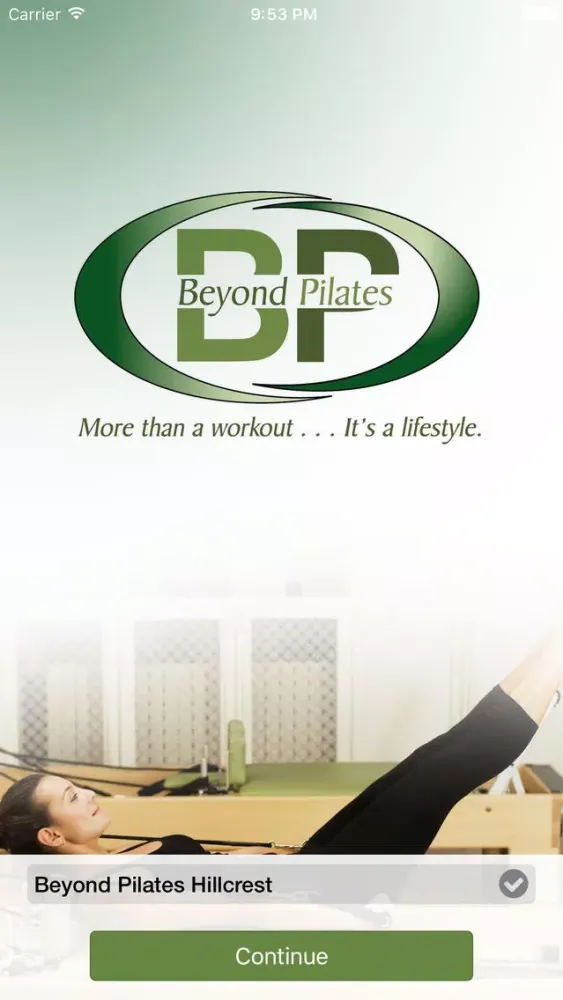 Ảnh chụp màn hình của Beyond Pilates
