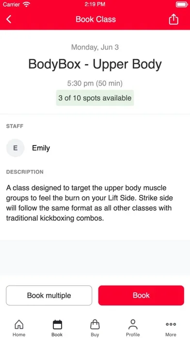 Capturas de pantalla de Big Hit Kickboxing Studios