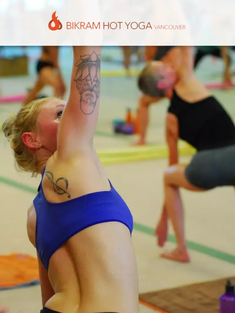Tangkapan layar Bikram Hot Yoga Vancouver iPad 