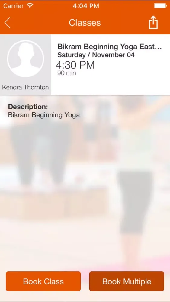 Tangkapan layar Bikram Hot Yoga Vancouver