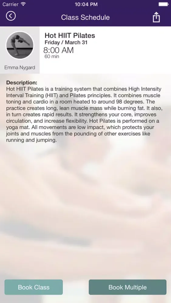 Capturas de pantalla de Bikram Yoga Scarsdale
