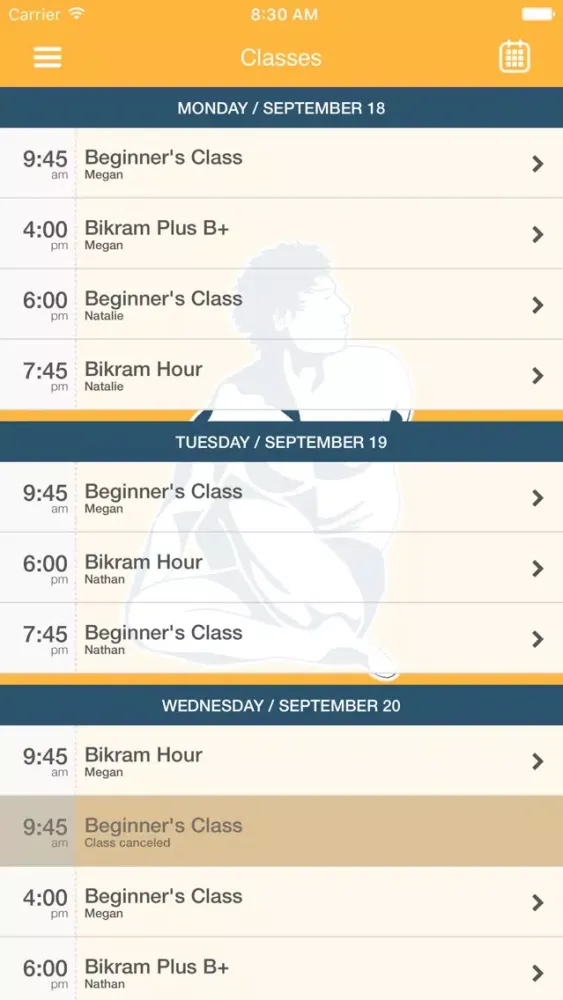 Bikram Yoga Sutherland Shire Screenshots