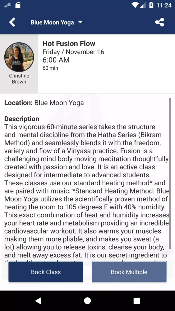 Blue Moon Yoga應用截圖