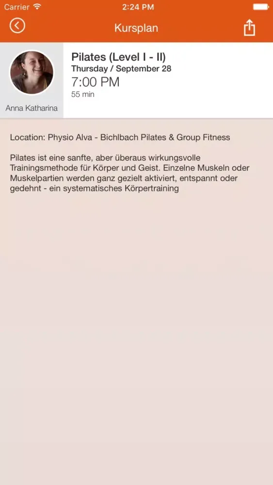 Screenshot di Physio Alva & Group-fitness