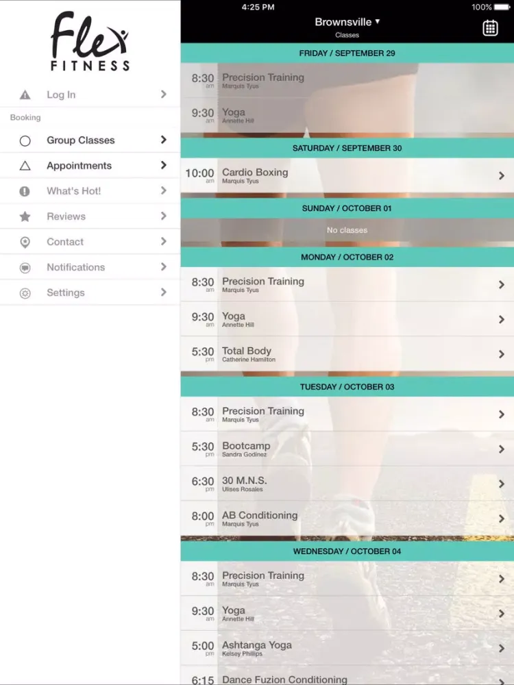 Flex Fitness, LLC iPad  স্ক্রিনশট