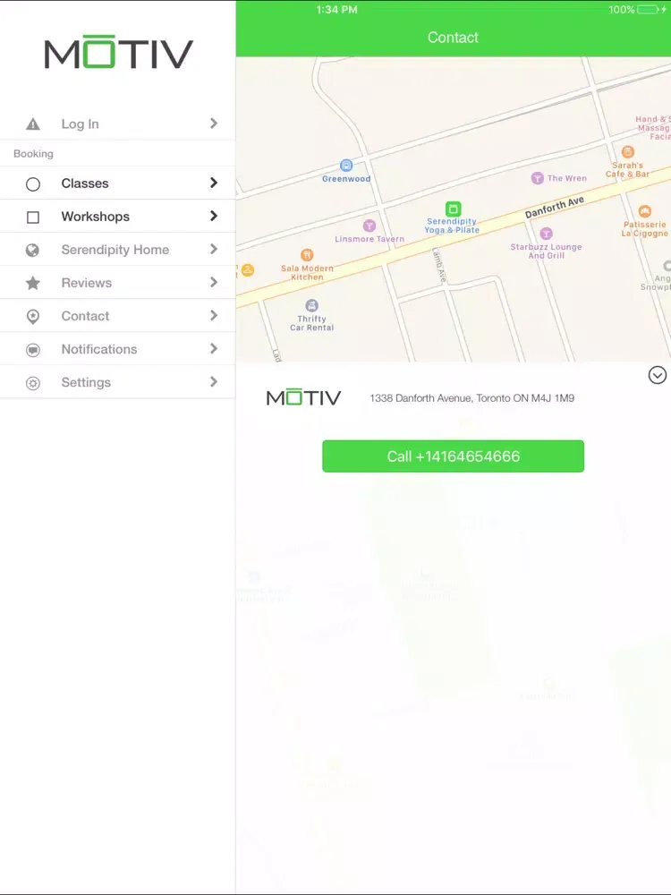 Motiv Fitness & Pilates iPad  سکرین شاٹس
