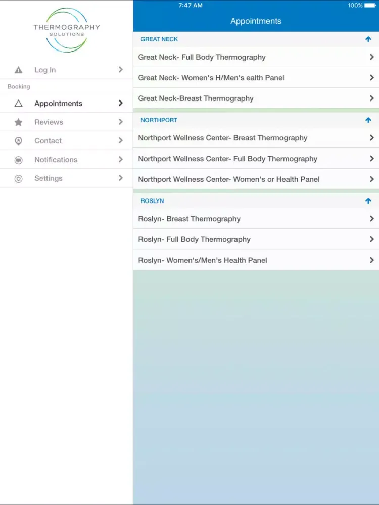 Thermography Solutions iPad 應用截圖