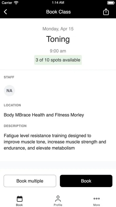 Body MBrace Health and Fitness應用截圖
