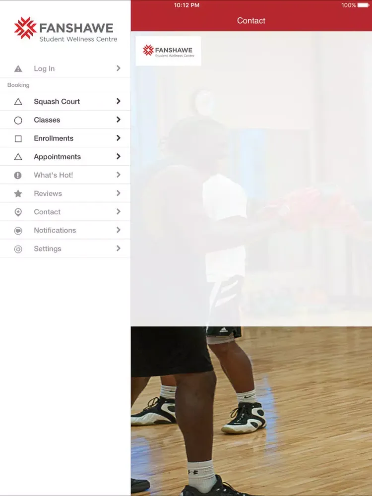 Скриншоты Fanshawe Student Wellness Ctr iPad 