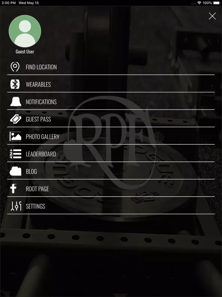 Root Performance Fitness iPad  스크린샷